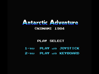 Antarctic Adventure screenshot 2 for MSX